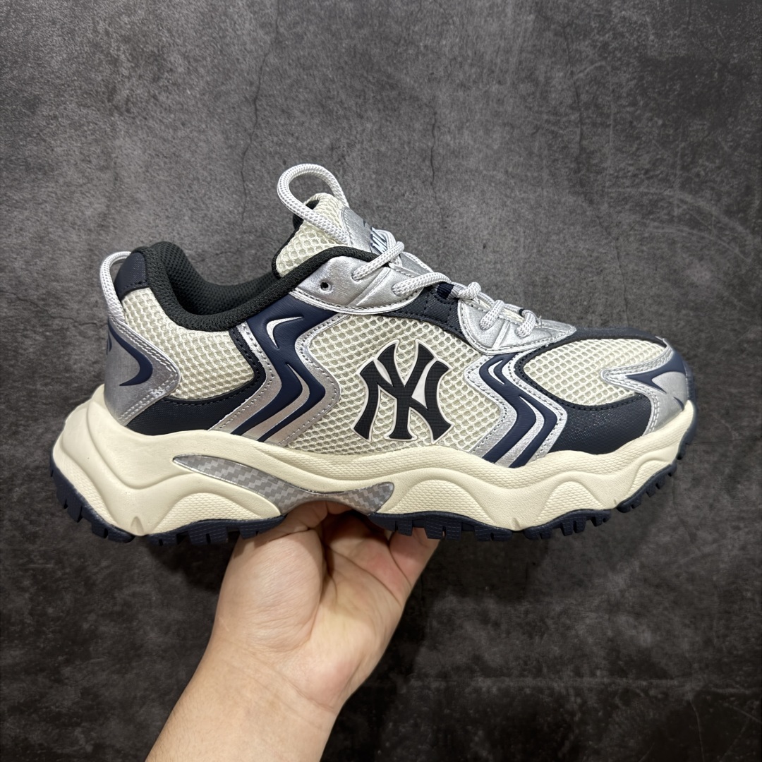 【纯原订单】MLB Winner Chunky 25新款 NY百搭舒适休闲潮流运动厚底增高 防滑耐磨