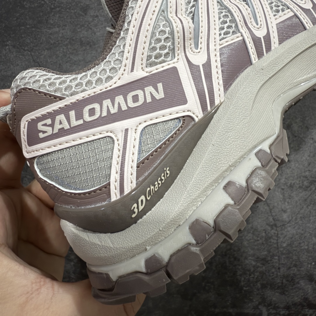 全新版本出货 纯原大厂出品 萨洛蒙 Salomon XA PRO 3D 户外轻便机能鞋 银云灰