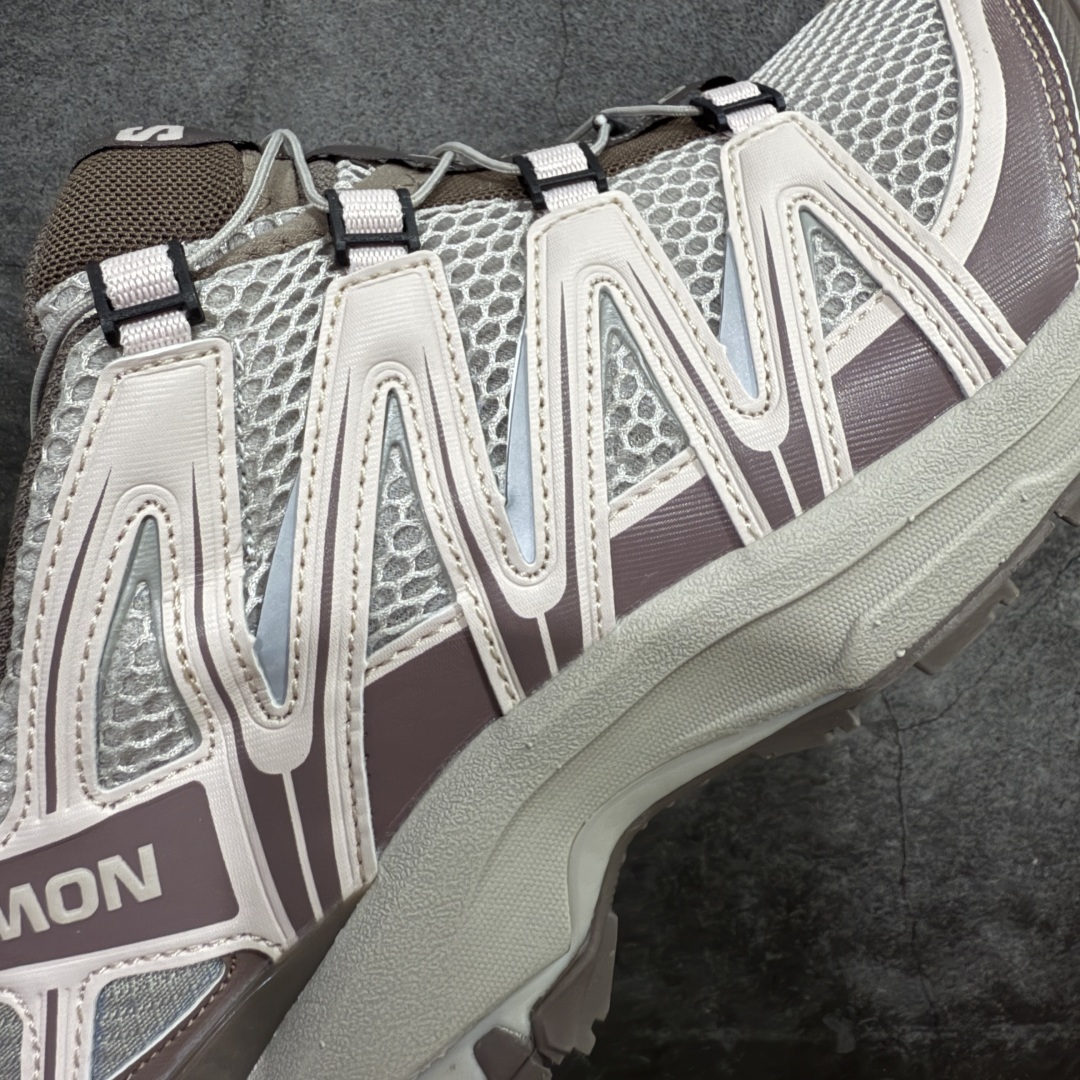 全新版本出货 纯原大厂出品 萨洛蒙 Salomon XA PRO 3D 户外轻便机能鞋 银云灰
