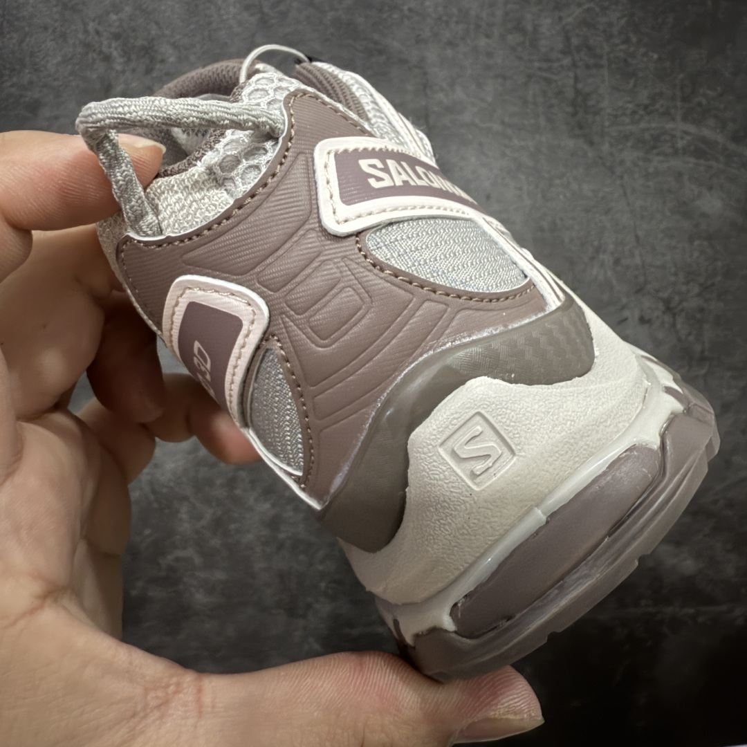 全新版本出货 纯原大厂出品 萨洛蒙 Salomon XA PRO 3D 户外轻便机能鞋 银云灰