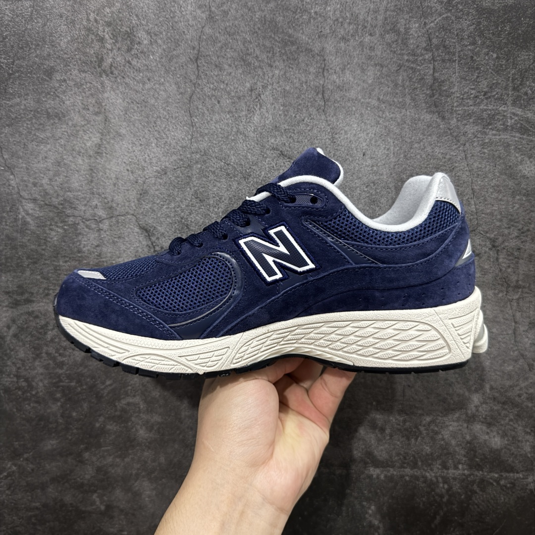 图片[2]-【纯原c版】NB New Balance M2002R 新百伦ML2002RD 蓝白色 全新版本出货 新配色陆续开发出货 品质很好 价格实惠 全套原楦原纸板原厂数据开发 原厂网纱 原装进口皮料 正确绒感卡色 正确中底拉帮中底网布细节 一比一手工擦旧效果 冲裁组合 匠心打造 耗时两个月开发完成 工艺极其复杂难度可想而知 新开独立私模大底 全网唯一正确做旧组合大底 高端零售专供产物 尺码：36 37 37.5 38 38.5 39.5 40 40.5 41.5 42 42.5 43 44 44.5 45 45.5 46.5-选品中心