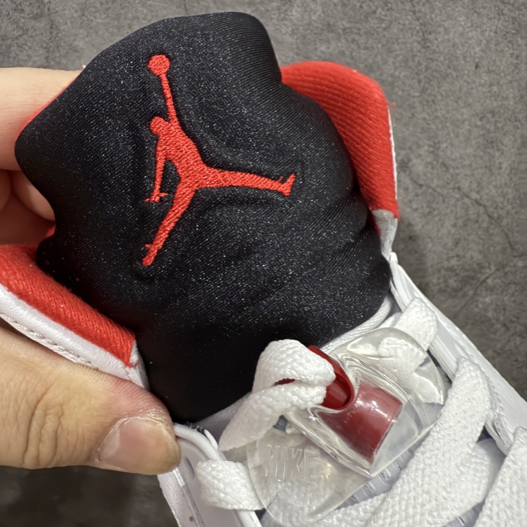 
【纯原】Air Jordan 5 Retro Fire Red Black Tongue AJ5 乔5