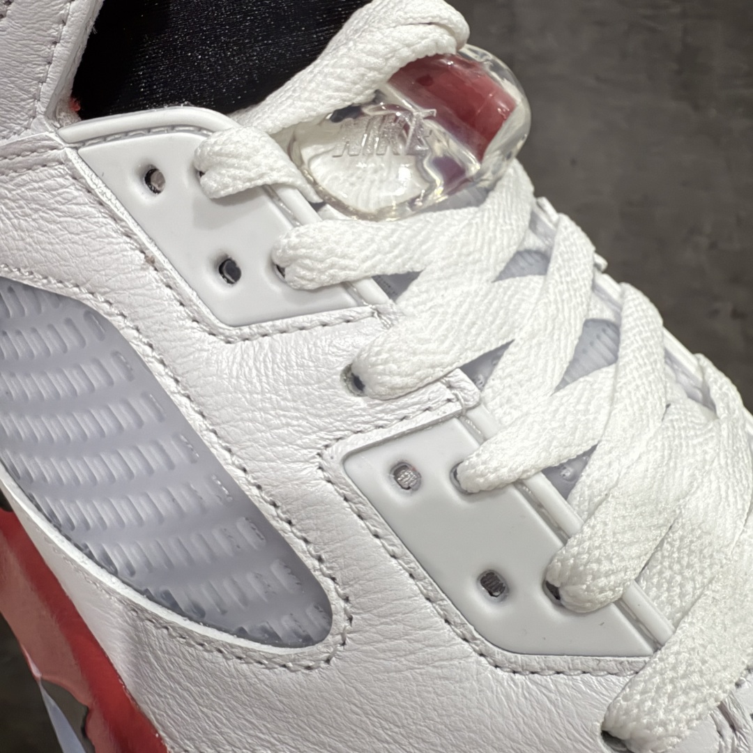 
【纯原】Air Jordan 5 Retro Fire Red Black Tongue AJ5 乔5