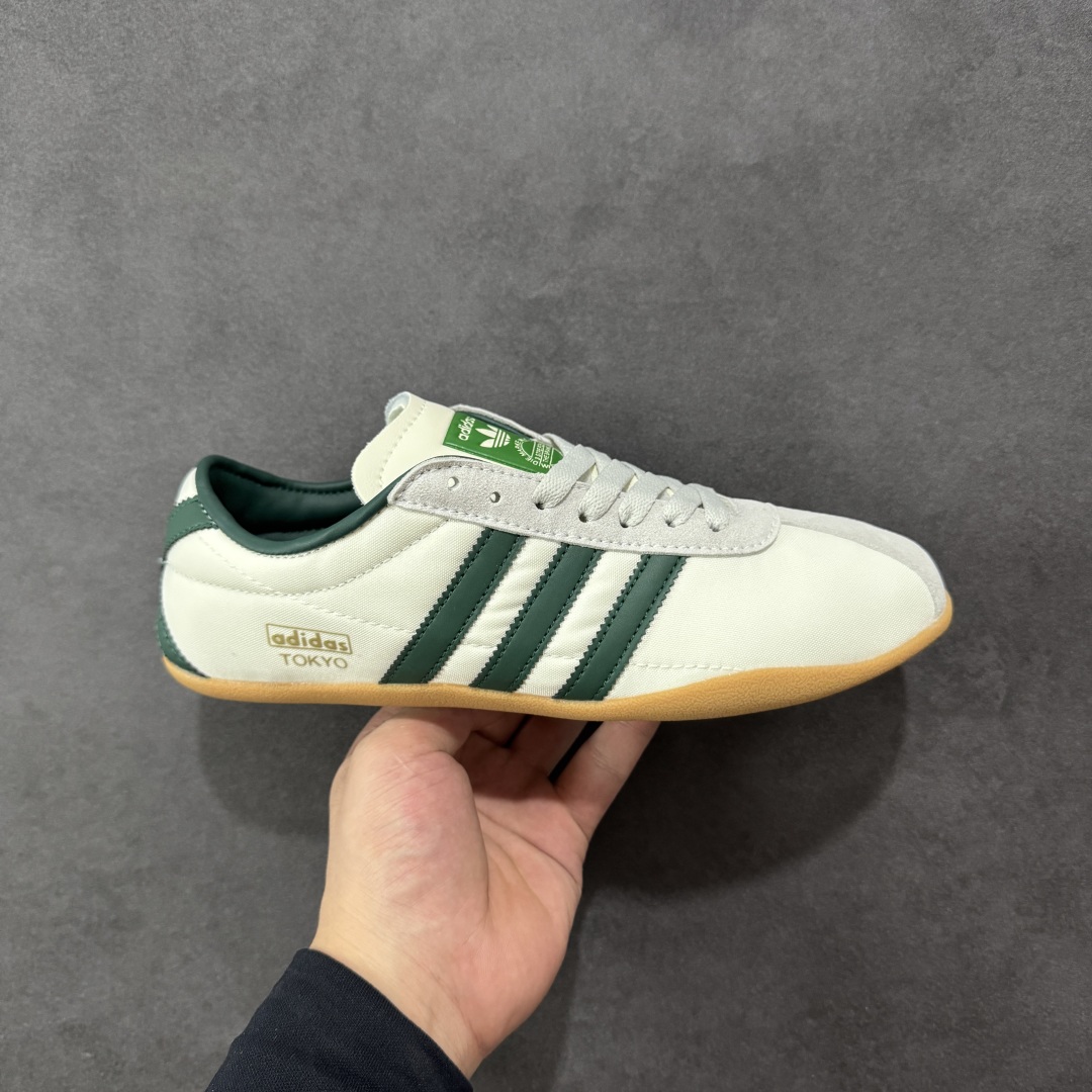 【公司级】adidas Originals Tokyo W 东京限定 全新adidas Originals Tokyo W 系列复古百搭薄底德训风低帮休闲运动鞋 生胶底 货号:JP9705 尺码:36-45-选品中心