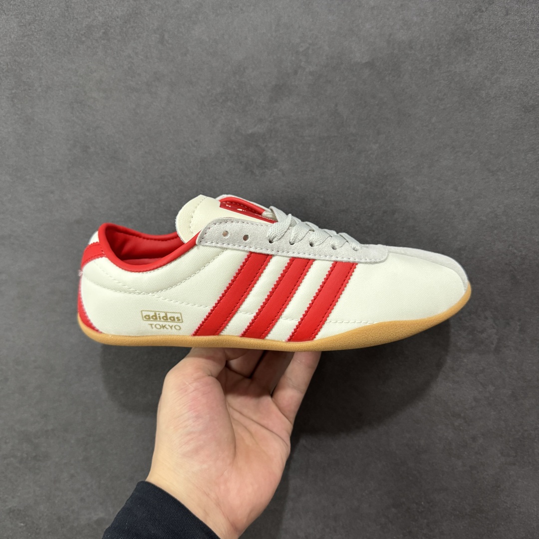 【公司级】adidas Originals Tokyo W 东京限定 全新adidas Originals Tokyo W 系列复古百搭薄底德训风低帮休闲运动鞋 生胶底 货号:JI3300 尺码:36-45-选品中心