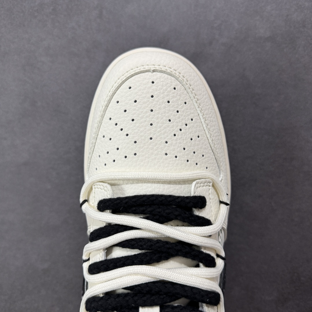 图片[8]-【定制版】Nike SB Dunk Low LV联名 米白绑带黑勾 周年高端定制 低帮休闲板鞋 YX5066-337  #定制鞋盒 大厂纯原品质出货 超高清洁度 皮料切割干净无任何毛边 细节完美   尺码：36 36.5 37.5 38 38.5 39 40 40.5 41 42 42.5 43 44 44.5 45-选品中心