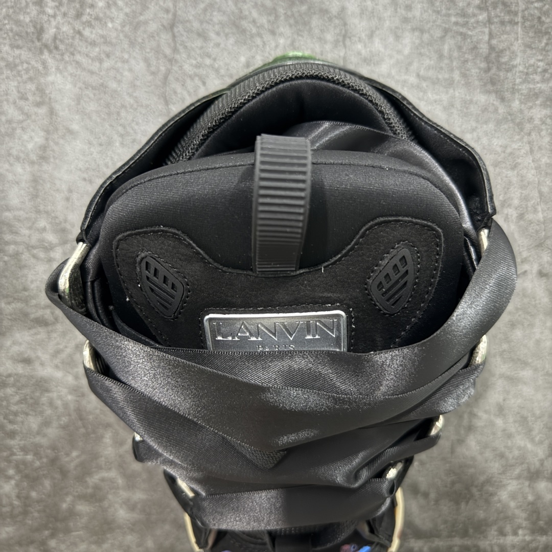 图片[8]-【X1莞产顶级】原版一比一开发 高订制版全网独家 市售顶级版本 外贸鬼佬指令订单最大到47 Lanvin Curb Sneakers 浪凡面包鞋 泼墨色东莞纯原 高端定制版 LANVIN浪凡三代 最新走秀款Curb系列 休闲运动面包鞋 官网一出热度火爆整个全球 各大网红也疯狂上脚 原版一比一开模重工艺制作 全鞋身采用东莞代工厂进口牛皮/环保牛反绒 进口电脑针车 数控针距精准无差 鞋头面冲孔整齐利落 金钢网织物 随机3D电喷泼墨 原磨具私模双色TPU大底 内里柔软透气太空棉面料 原版一致定制鞋带 全套原版一致包装。 尺码：35 36 37 38 39 40 41 42 43 44 45 46 47-选品中心