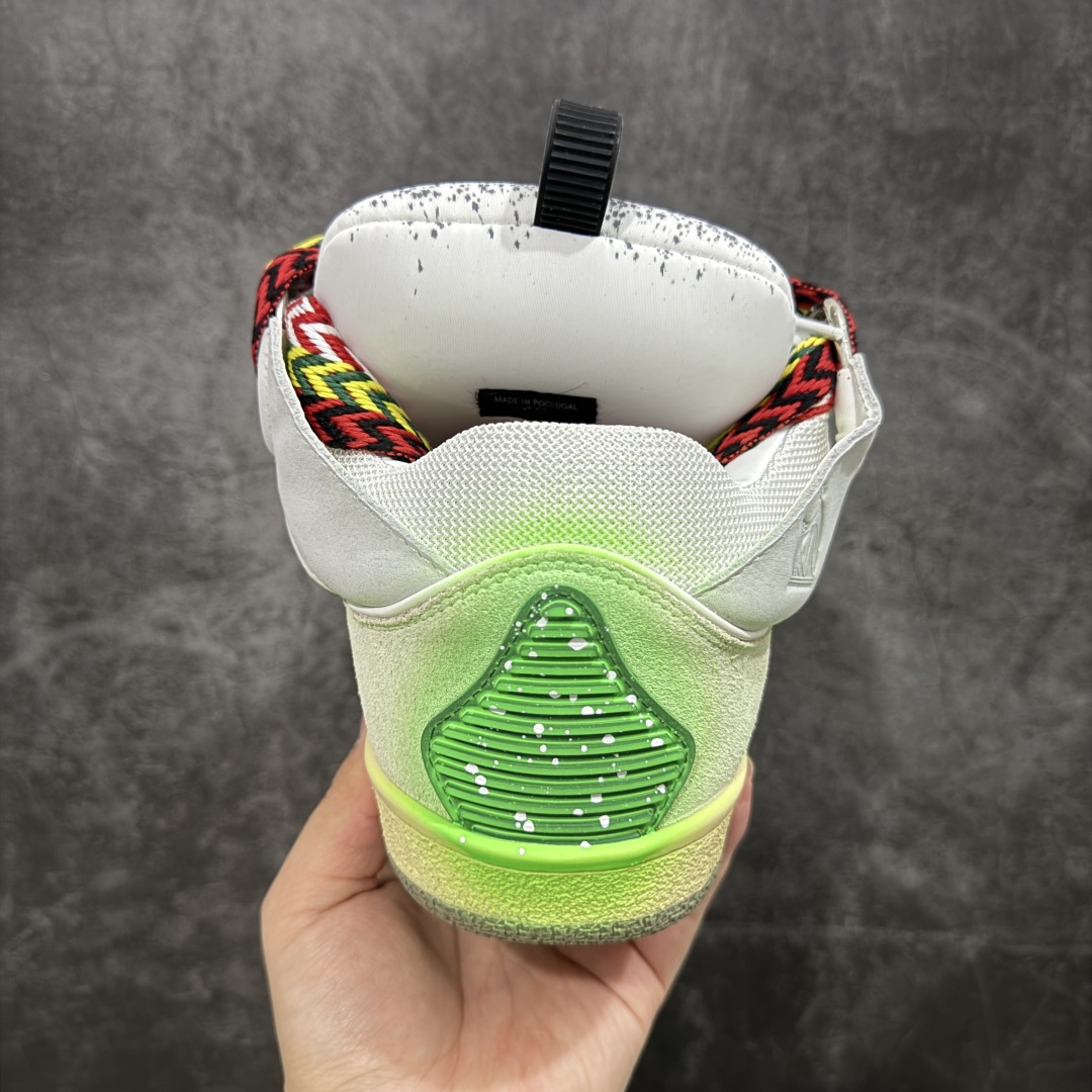 图片[4]-【X1莞产顶级】原版一比一开发 高订制版全网独家 市售顶级版本 外贸鬼佬指令订单最大到47 Lanvin Curb Sneakers 浪凡面包鞋 泼墨色东莞纯原 高端定制版 LANVIN浪凡三代 最新走秀款Curb系列 休闲运动面包鞋 官网一出热度火爆整个全球 各大网红也疯狂上脚 原版一比一开模重工艺制作 全鞋身采用东莞代工厂进口牛皮/环保牛反绒 进口电脑针车 数控针距精准无差 鞋头面冲孔整齐利落 金钢网织物 随机3D电喷泼墨 原磨具私模双色TPU大底 内里柔软透气太空棉面料 原版一致定制鞋带 全套原版一致包装。 尺码：35 36 37 38 39 40 41 42 43 44 45 46 47-选品中心