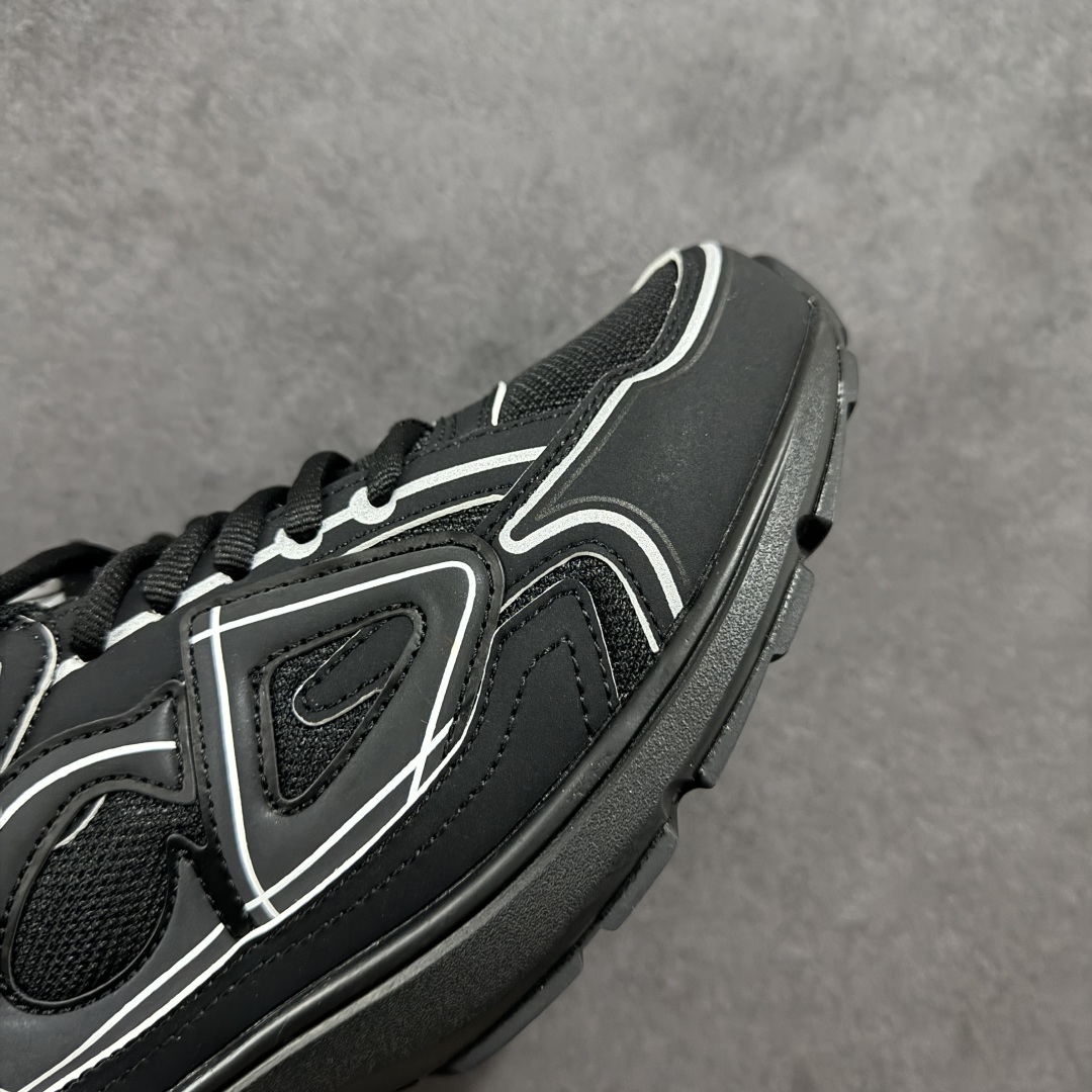 图片[5]-【公司级版本】迪奥/Dior B30 Low-Top Sneaker B30系列低帮经典老爹风系带复古休闲运动慢跑鞋 #原楦原纸版数据开发 #采用粒面牛剖革组合网织布鞋面材质 #正确吸汗网布贴合海玻璃CD压纹鞋垫 #独家开发TPU弹力中底组合TR光泽耐韧锯齿橡胶大底❗️ 尺码：40 41 42 43 44 45 46-选品中心