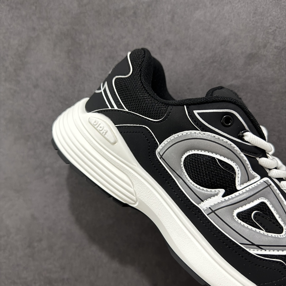 图片[6]-【公司级版本】迪奥/Dior B30 Low-Top Sneaker B30系列低帮经典老爹风系带复古休闲运动慢跑鞋 #原楦原纸版数据开发 #采用粒面牛剖革组合网织布鞋面材质 #正确吸汗网布贴合海玻璃CD压纹鞋垫 #独家开发TPU弹力中底组合TR光泽耐韧锯齿橡胶大底❗️ 尺码：40 41 42 43 44 45 46-选品中心