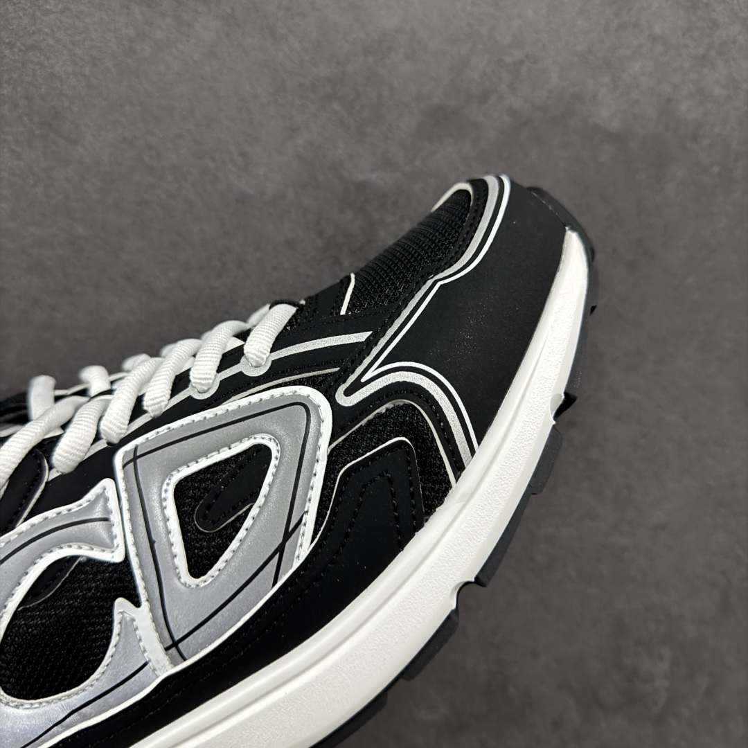 图片[5]-【公司级版本】迪奥/Dior B30 Low-Top Sneaker B30系列低帮经典老爹风系带复古休闲运动慢跑鞋 #原楦原纸版数据开发 #采用粒面牛剖革组合网织布鞋面材质 #正确吸汗网布贴合海玻璃CD压纹鞋垫 #独家开发TPU弹力中底组合TR光泽耐韧锯齿橡胶大底❗️ 尺码：40 41 42 43 44 45 46-选品中心