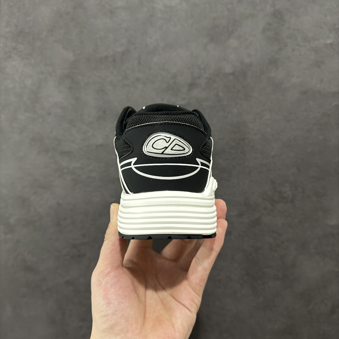 图片[4]-【公司级版本】迪奥/Dior B30 Low-Top Sneaker B30系列低帮经典老爹风系带复古休闲运动慢跑鞋 #原楦原纸版数据开发 #采用粒面牛剖革组合网织布鞋面材质 #正确吸汗网布贴合海玻璃CD压纹鞋垫 #独家开发TPU弹力中底组合TR光泽耐韧锯齿橡胶大底❗️ 尺码：40 41 42 43 44 45 46-选品中心