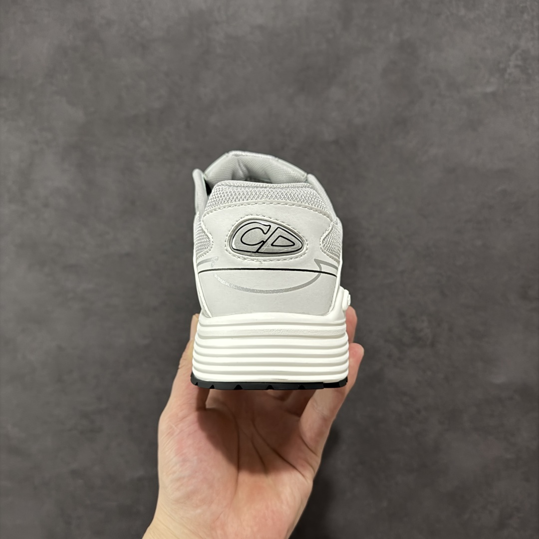 图片[4]-【公司级版本】迪奥/Dior B30 Low-Top Sneaker B30系列低帮经典老爹风系带复古休闲运动慢跑鞋 #原楦原纸版数据开发 #采用粒面牛剖革组合网织布鞋面材质 #正确吸汗网布贴合海玻璃CD压纹鞋垫 #独家开发TPU弹力中底组合TR光泽耐韧锯齿橡胶大底❗️ 尺码：40 41 42 43 44 45 46-选品中心