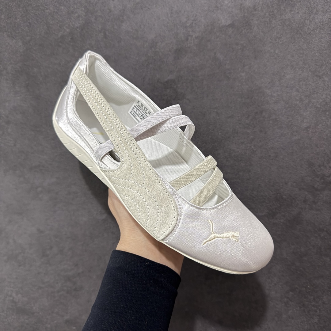 图片[3]-【公司级】Puma Speedcat 舒适百搭 低帮 芭蕾鞋 #朴彩英 rose 同款 白色配色甜酷感拉满 低帮设计超显脚踝纤细，上脚轻盈又舒适。不管日常出街还是运动都适配，防滑耐磨超抗造。 尺码：36 37.5 38 38.5 39 40-选品中心