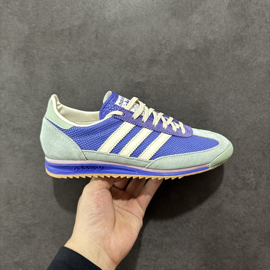 【公司级】Adidas SL 72 OG 三叶草复古休闲跑步鞋休闲运动鞋 IH0290 采用高弹EVA+MODEL+RB三层组合底 区别市面RB一体大底 三层组合鞋底重量与原鞋一致 尺码:36 36.5 37 38 38.5 39 40 40.5 41 42 42.5 43 44 45-选品中心