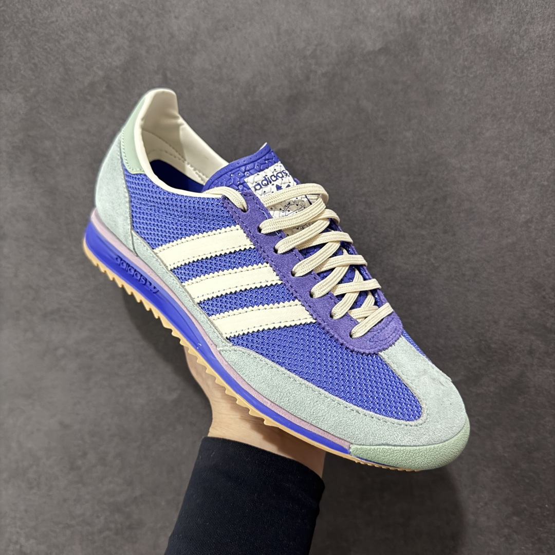 图片[3]-【公司级】Adidas SL 72 OG 三叶草复古休闲跑步鞋休闲运动鞋 IH0290 采用高弹EVA+MODEL+RB三层组合底 区别市面RB一体大底 三层组合鞋底重量与原鞋一致 尺码：36 36.5 37 38 38.5 39 40 40.5 41 42 42.5 43 44 45-选品中心