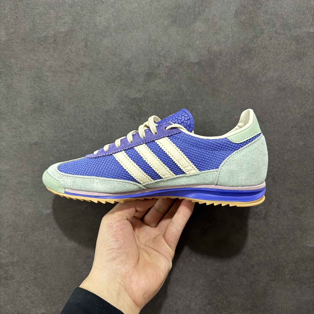 图片[2]-【公司级】Adidas SL 72 OG 三叶草复古休闲跑步鞋休闲运动鞋 IH0290 采用高弹EVA+MODEL+RB三层组合底 区别市面RB一体大底 三层组合鞋底重量与原鞋一致 尺码：36 36.5 37 38 38.5 39 40 40.5 41 42 42.5 43 44 45-选品中心