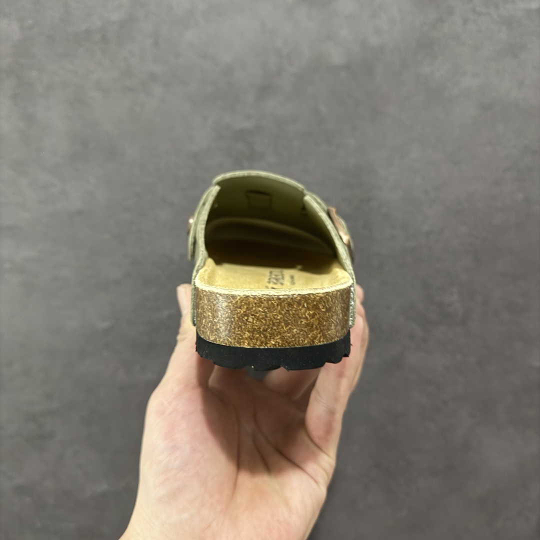 图片[4]-【广东顶级版】德国百年知名鞋履品牌·博肯Birkenstock 勃肯包拖系列 牛皮绒面革平底复古软木休闲鞋 勃肯包拖 市面顶级版本 原产品质 采用质地柔软牛皮绒面革 植入羊羔毛鞋垫和里衬材质 中底搭载缓震软木橡胶 尺码：35 36 37 38 39 40 41 42 43 44 45 46-选品中心