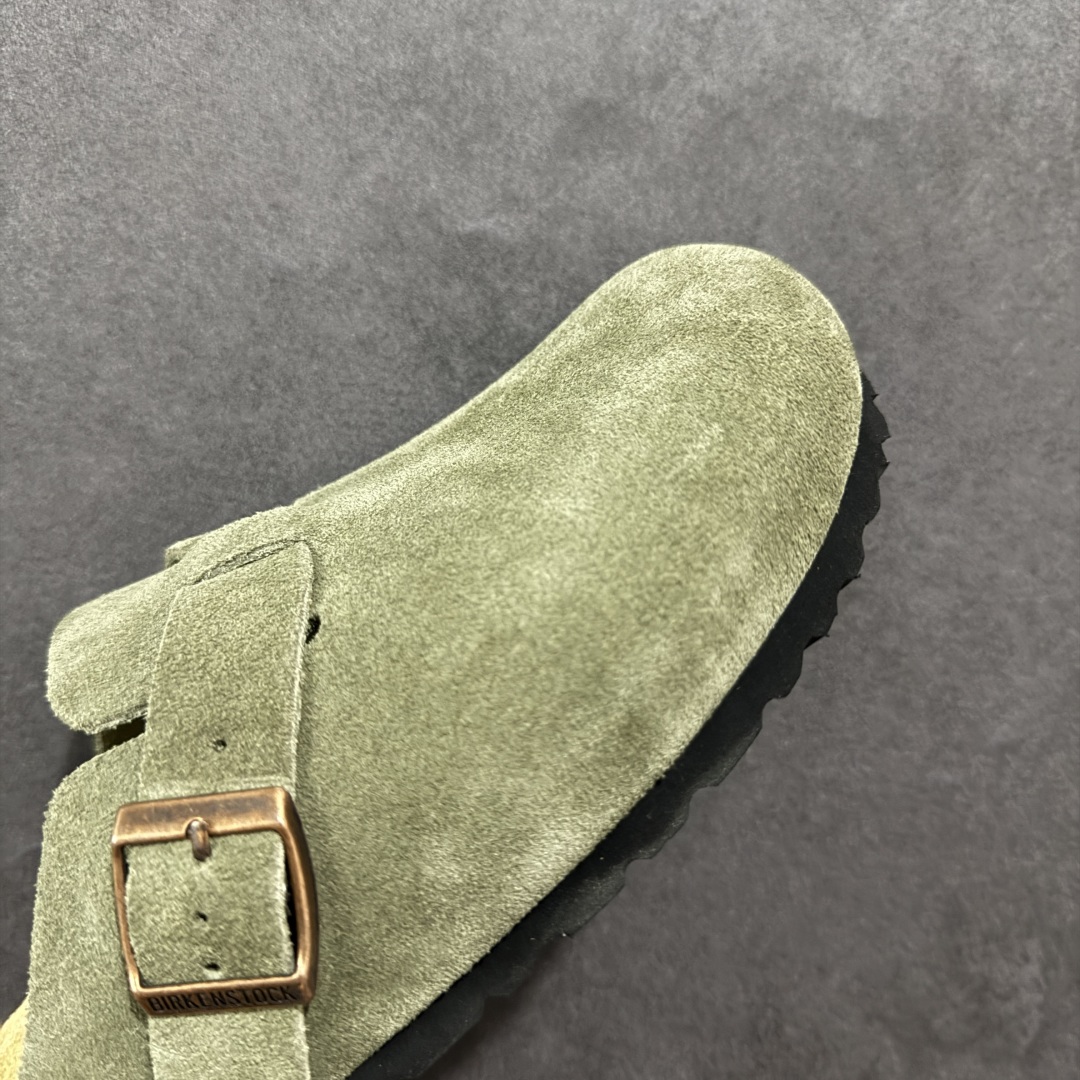 图片[5]-【广东顶级版】德国百年知名鞋履品牌·博肯Birkenstock 勃肯包拖系列 牛皮绒面革平底复古软木休闲鞋 勃肯包拖 市面顶级版本 原产品质 采用质地柔软牛皮绒面革 植入羊羔毛鞋垫和里衬材质 中底搭载缓震软木橡胶 尺码：35 36 37 38 39 40 41 42 43 44 45 46-选品中心