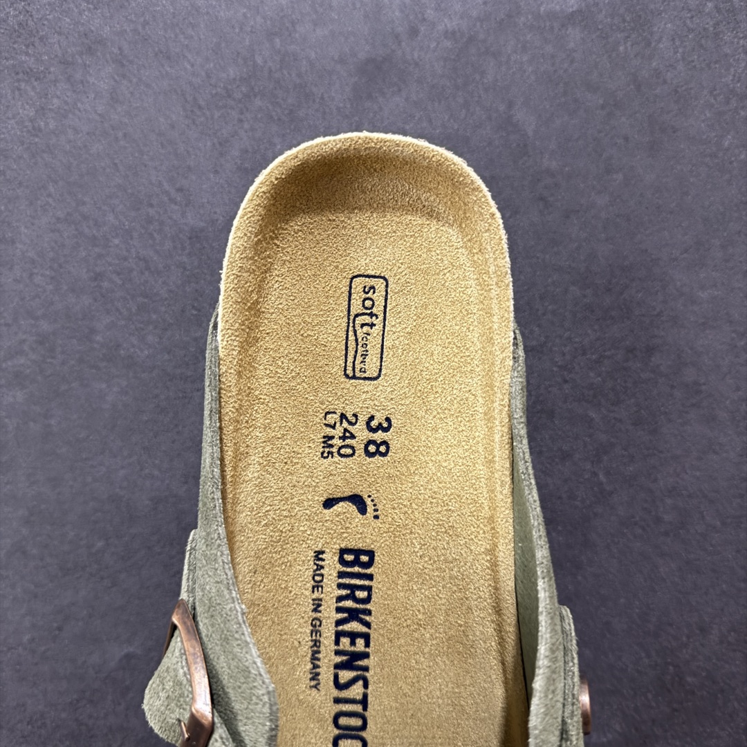 图片[7]-【广东顶级版】德国百年知名鞋履品牌·博肯Birkenstock 勃肯包拖系列 牛皮绒面革平底复古软木休闲鞋 勃肯包拖 市面顶级版本 原产品质 采用质地柔软牛皮绒面革 植入羊羔毛鞋垫和里衬材质 中底搭载缓震软木橡胶 尺码：35 36 37 38 39 40 41 42 43 44 45 46-选品中心