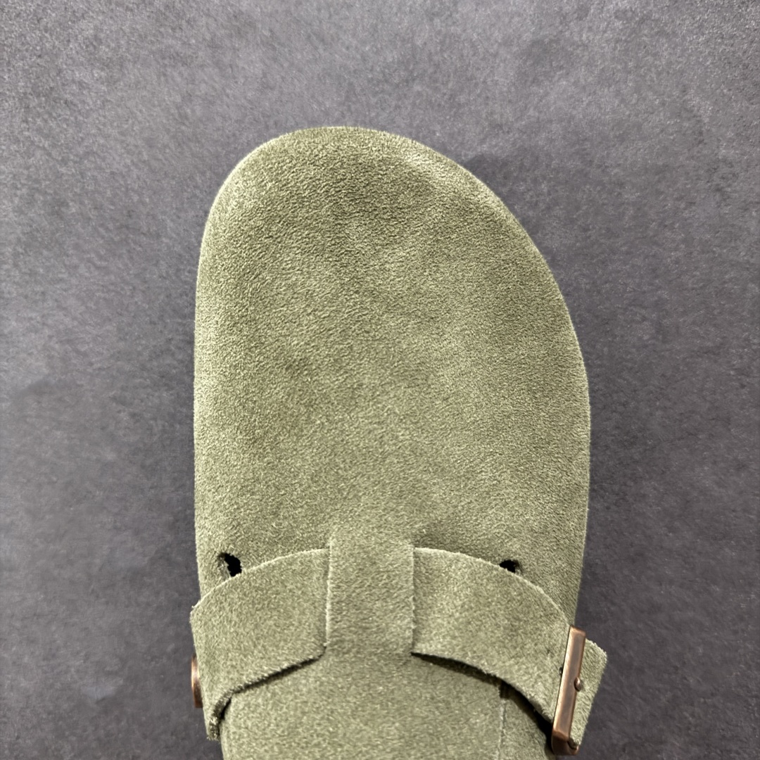 图片[8]-【广东顶级版】德国百年知名鞋履品牌·博肯Birkenstock 勃肯包拖系列 牛皮绒面革平底复古软木休闲鞋 勃肯包拖 市面顶级版本 原产品质 采用质地柔软牛皮绒面革 植入羊羔毛鞋垫和里衬材质 中底搭载缓震软木橡胶 尺码：35 36 37 38 39 40 41 42 43 44 45 46-选品中心