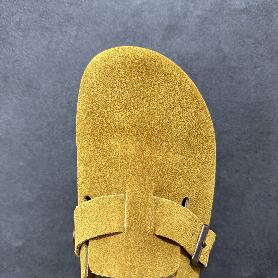 图片[8]-【广东顶级版】德国百年知名鞋履品牌·博肯Birkenstock 勃肯包拖系列 牛皮绒面革平底复古软木休闲鞋 勃肯包拖 市面顶级版本 原产品质 采用质地柔软牛皮绒面革 植入羊羔毛鞋垫和里衬材质 中底搭载缓震软木橡胶 尺码：35 36 37 38 39 40 41 42 43 44 45 46-选品中心