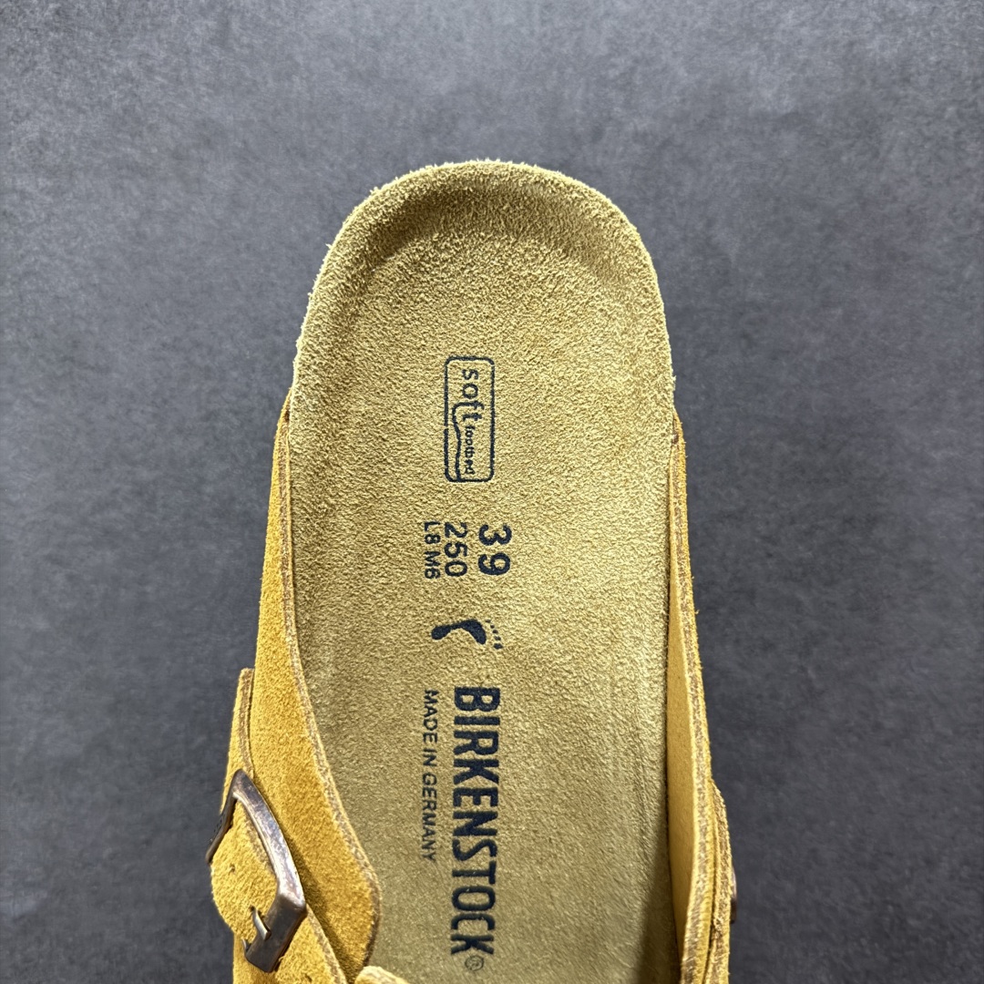 图片[7]-【广东顶级版】德国百年知名鞋履品牌·博肯Birkenstock 勃肯包拖系列 牛皮绒面革平底复古软木休闲鞋 勃肯包拖 市面顶级版本 原产品质 采用质地柔软牛皮绒面革 植入羊羔毛鞋垫和里衬材质 中底搭载缓震软木橡胶 尺码：35 36 37 38 39 40 41 42 43 44 45 46-选品中心