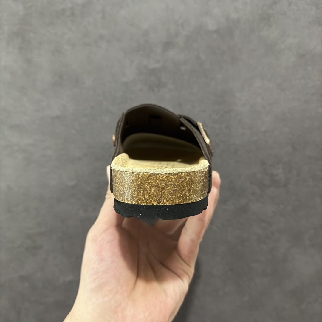 图片[4]-【广东顶级版】德国百年知名鞋履品牌·博肯Birkenstock 勃肯包拖系列 牛皮绒面革平底复古软木休闲鞋 勃肯包拖 市面顶级版本 原产品质 采用质地柔软牛皮绒面革 植入羊羔毛鞋垫和里衬材质 中底搭载缓震软木橡胶 尺码：35 36 37 38 39 40 41 42 43 44 45 46-选品中心