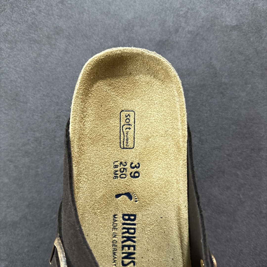 图片[7]-【广东顶级版】德国百年知名鞋履品牌·博肯Birkenstock 勃肯包拖系列 牛皮绒面革平底复古软木休闲鞋 勃肯包拖 市面顶级版本 原产品质 采用质地柔软牛皮绒面革 植入羊羔毛鞋垫和里衬材质 中底搭载缓震软木橡胶 尺码：35 36 37 38 39 40 41 42 43 44 45 46-选品中心