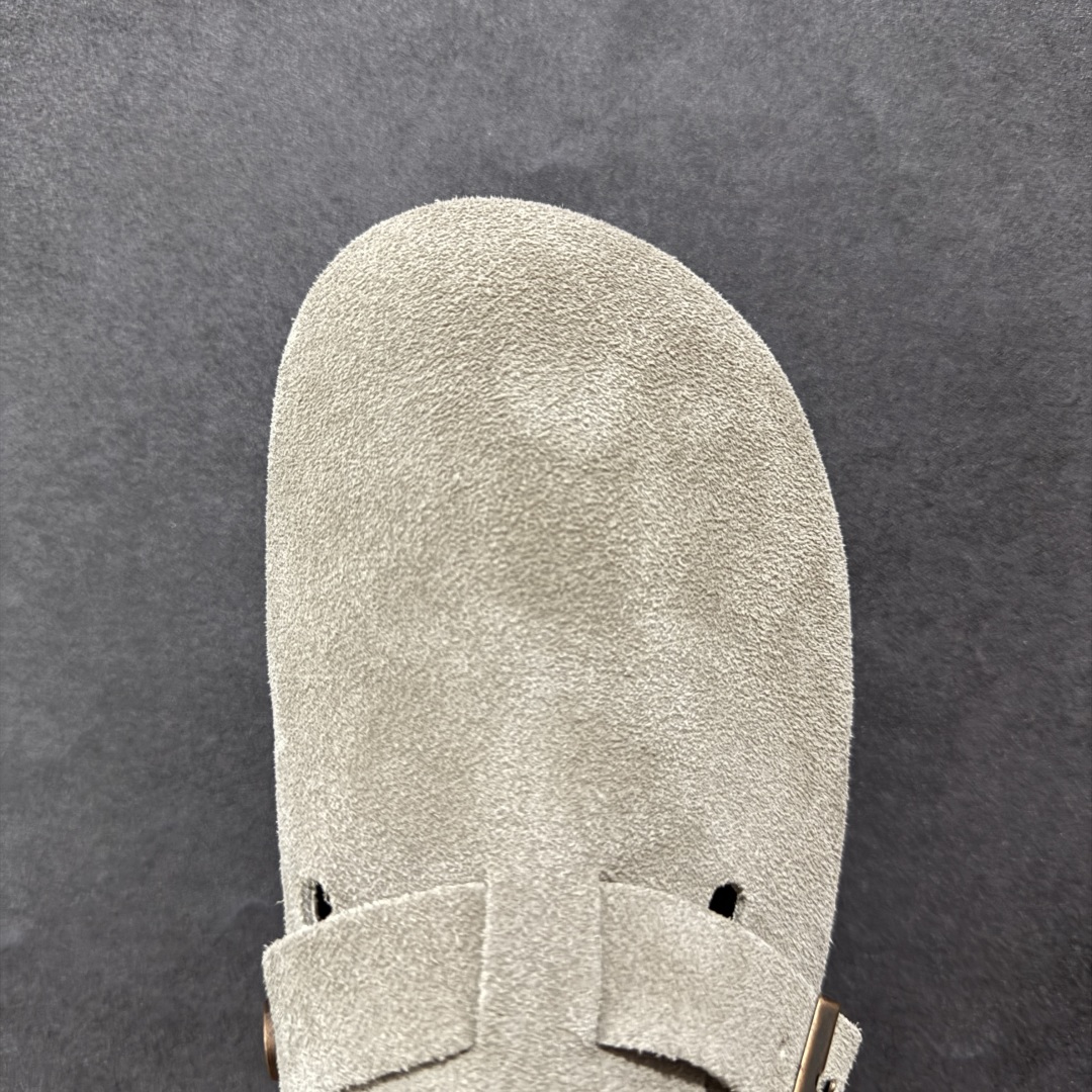 图片[8]-【广东顶级版】德国百年知名鞋履品牌·博肯Birkenstock 勃肯包拖系列 牛皮绒面革平底复古软木休闲鞋 勃肯包拖 市面顶级版本 原产品质 采用质地柔软牛皮绒面革 植入羊羔毛鞋垫和里衬材质 中底搭载缓震软木橡胶 尺码：35 36 37 38 39 40 41 42 43 44 45 46-选品中心