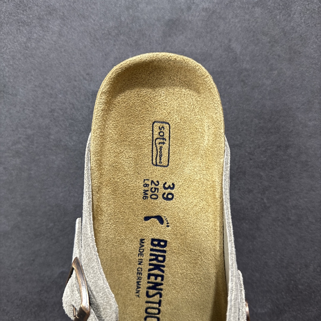 图片[7]-【广东顶级版】德国百年知名鞋履品牌·博肯Birkenstock 勃肯包拖系列 牛皮绒面革平底复古软木休闲鞋 勃肯包拖 市面顶级版本 原产品质 采用质地柔软牛皮绒面革 植入羊羔毛鞋垫和里衬材质 中底搭载缓震软木橡胶 尺码：35 36 37 38 39 40 41 42 43 44 45 46-选品中心