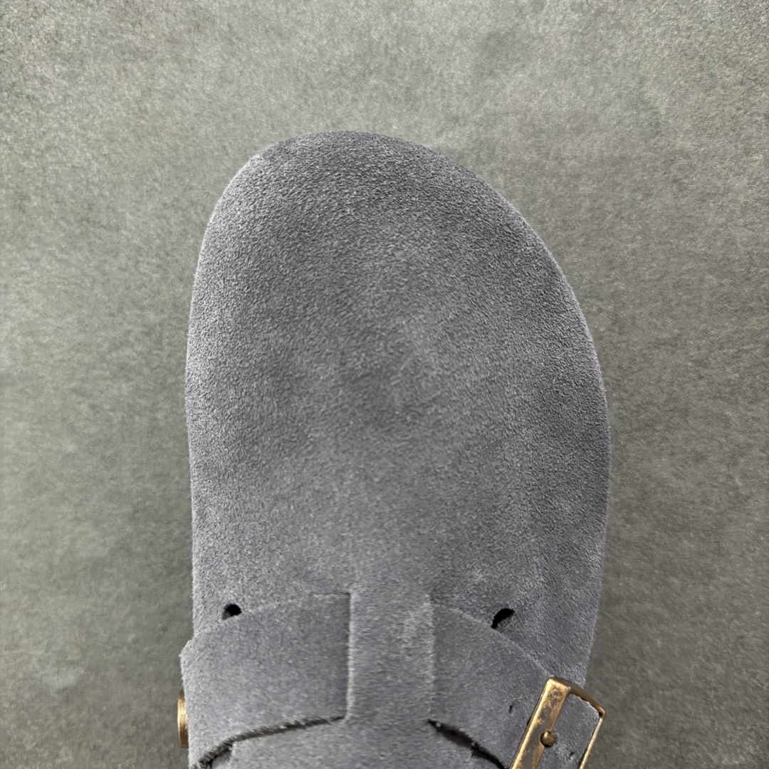 图片[8]-【广东顶级版】德国百年知名鞋履品牌·博肯Birkenstock 勃肯包拖系列 牛皮绒面革平底复古软木休闲鞋 勃肯包拖 市面顶级版本 原产品质 采用质地柔软牛皮绒面革 植入羊羔毛鞋垫和里衬材质 中底搭载缓震软木橡胶 尺码：35 36 37 38 39 40 41 42 43 44 45 46-选品中心