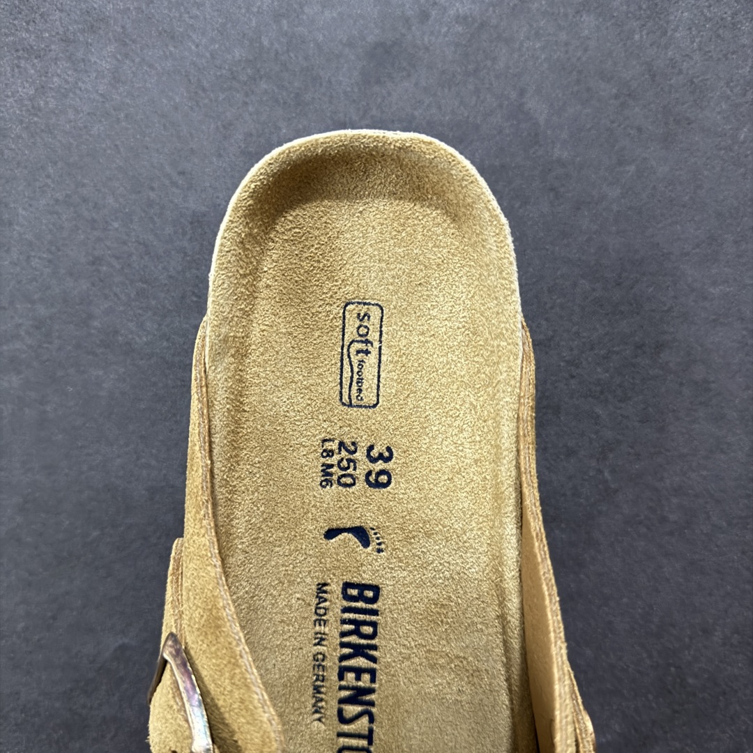 图片[7]-【广东顶级版】德国百年知名鞋履品牌·博肯Birkenstock 勃肯包拖系列 牛皮绒面革平底复古软木休闲鞋 勃肯包拖 市面顶级版本 原产品质 采用质地柔软牛皮绒面革 植入羊羔毛鞋垫和里衬材质 中底搭载缓震软木橡胶 尺码：35 36 37 38 39 40 41 42 43 44 45 46-选品中心