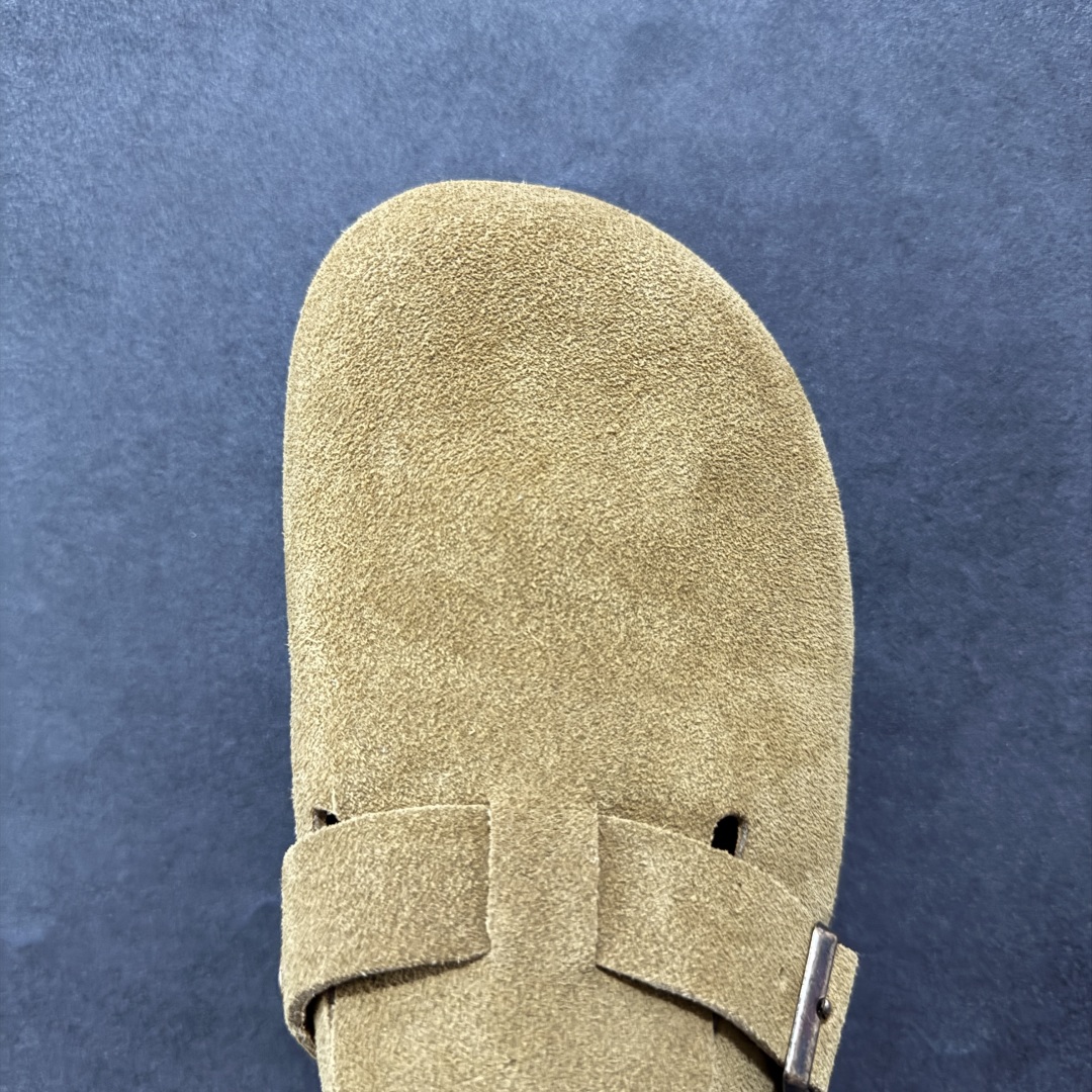 图片[8]-【广东顶级版】德国百年知名鞋履品牌·博肯Birkenstock 勃肯包拖系列 牛皮绒面革平底复古软木休闲鞋 勃肯包拖 市面顶级版本 原产品质 采用质地柔软牛皮绒面革 植入羊羔毛鞋垫和里衬材质 中底搭载缓震软木橡胶 尺码：35 36 37 38 39 40 41 42 43 44 45 46-选品中心