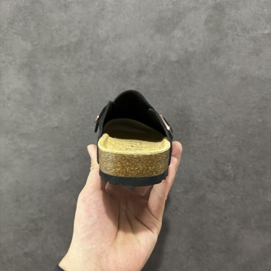 图片[4]-【广东顶级版】德国百年知名鞋履品牌·博肯Birkenstock 勃肯包拖系列 牛皮绒面革平底复古软木休闲鞋 勃肯包拖 市面顶级版本 原产品质 采用质地柔软牛皮绒面革 植入羊羔毛鞋垫和里衬材质 中底搭载缓震软木橡胶 尺码：35 36 37 38 39 40 41 42 43 44 45 46-选品中心