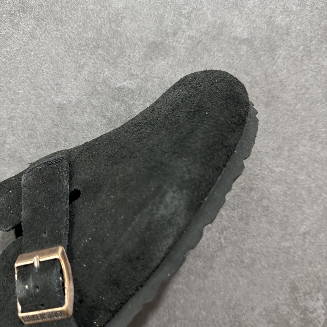 图片[5]-【广东顶级版】德国百年知名鞋履品牌·博肯Birkenstock 勃肯包拖系列 牛皮绒面革平底复古软木休闲鞋 勃肯包拖 市面顶级版本 原产品质 采用质地柔软牛皮绒面革 植入羊羔毛鞋垫和里衬材质 中底搭载缓震软木橡胶 尺码：35 36 37 38 39 40 41 42 43 44 45 46-选品中心