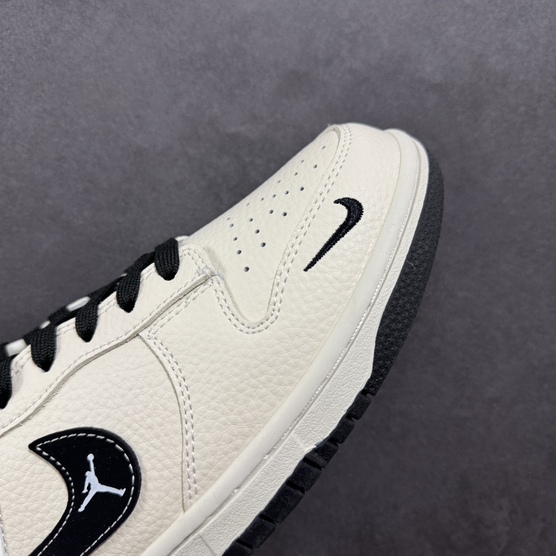 图片[5]-【定制版】Nike SB Dunk Low 米白AJ黑勾 周年高端定制 低帮休闲板鞋 LW1818-118  #定制鞋盒 大厂纯原品质出货 超高清洁度 皮料切割干净无任何毛边 细节完美   尺码：36 36.5 37.5 38 36.5 39 40 40.5 41 42 42.5 43 44 44.5 45-选品中心