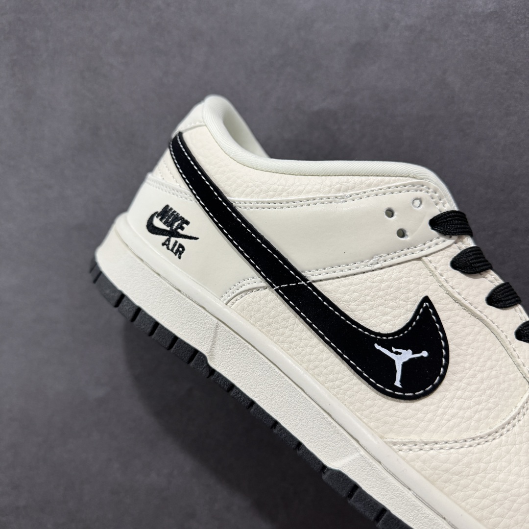 图片[6]-【定制版】Nike SB Dunk Low 米白AJ黑勾 周年高端定制 低帮休闲板鞋 LW1818-118  #定制鞋盒 大厂纯原品质出货 超高清洁度 皮料切割干净无任何毛边 细节完美   尺码：36 36.5 37.5 38 36.5 39 40 40.5 41 42 42.5 43 44 44.5 45-选品中心