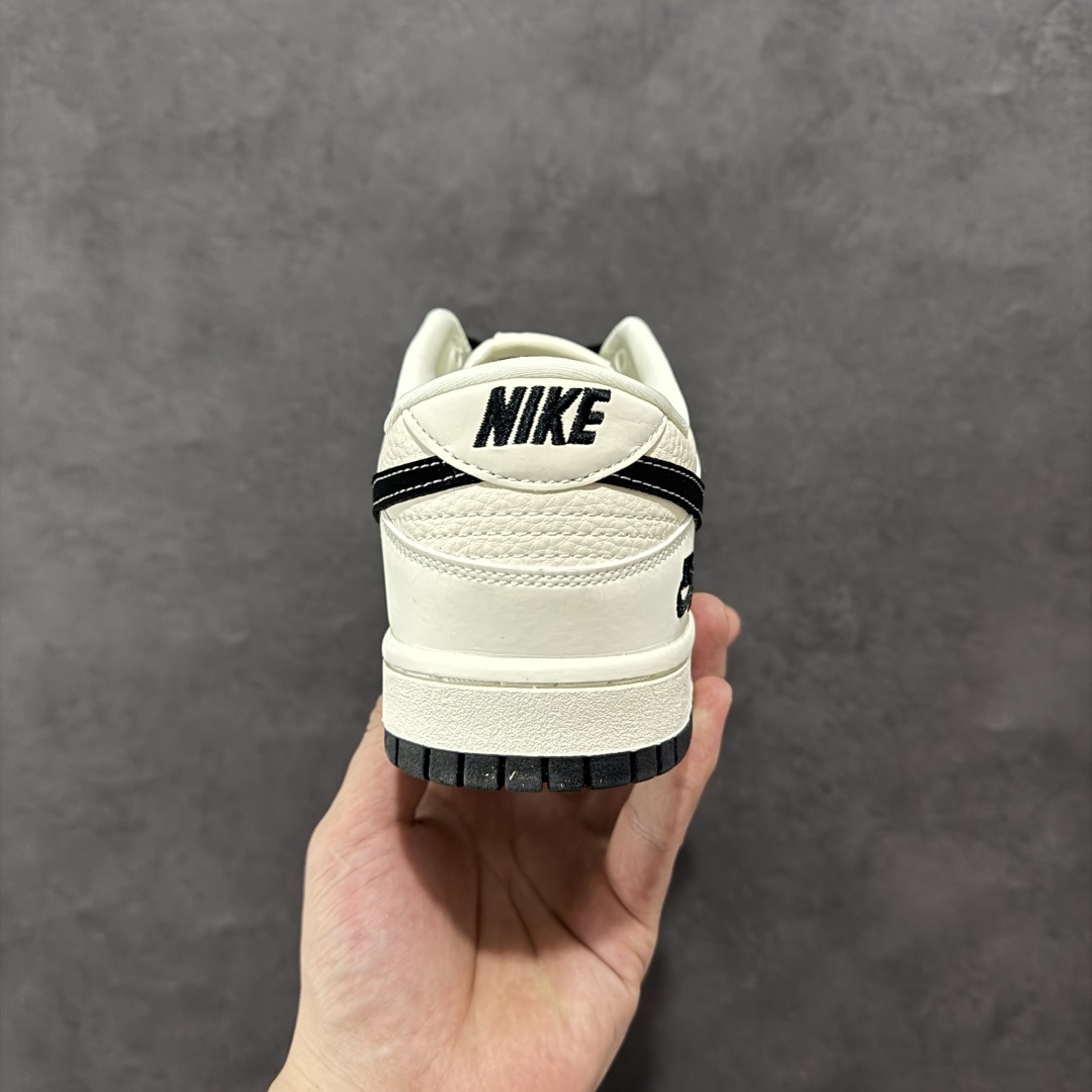 图片[4]-【定制版】Nike SB Dunk Low 米白AJ黑勾 周年高端定制 低帮休闲板鞋 LW1818-118  #定制鞋盒 大厂纯原品质出货 超高清洁度 皮料切割干净无任何毛边 细节完美   尺码：36 36.5 37.5 38 36.5 39 40 40.5 41 42 42.5 43 44 44.5 45-选品中心