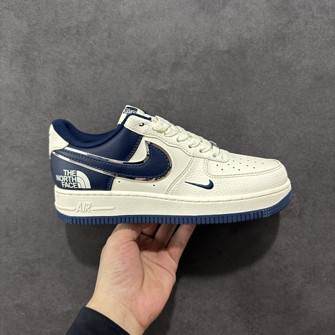 【定制版】Nike Air Force 1\'07 Low 北面联名 深蓝底 空军一号低帮休闲板鞋 ZH2598-318  #原楦头原纸板 原装鞋盒 定制五金配件 内置全掌气垫 原厂鞋底   尺码:36 36.5 37.5 38 38.5 39 40 40.5 41 42 42.5 43 44 44.5 45-选品中心