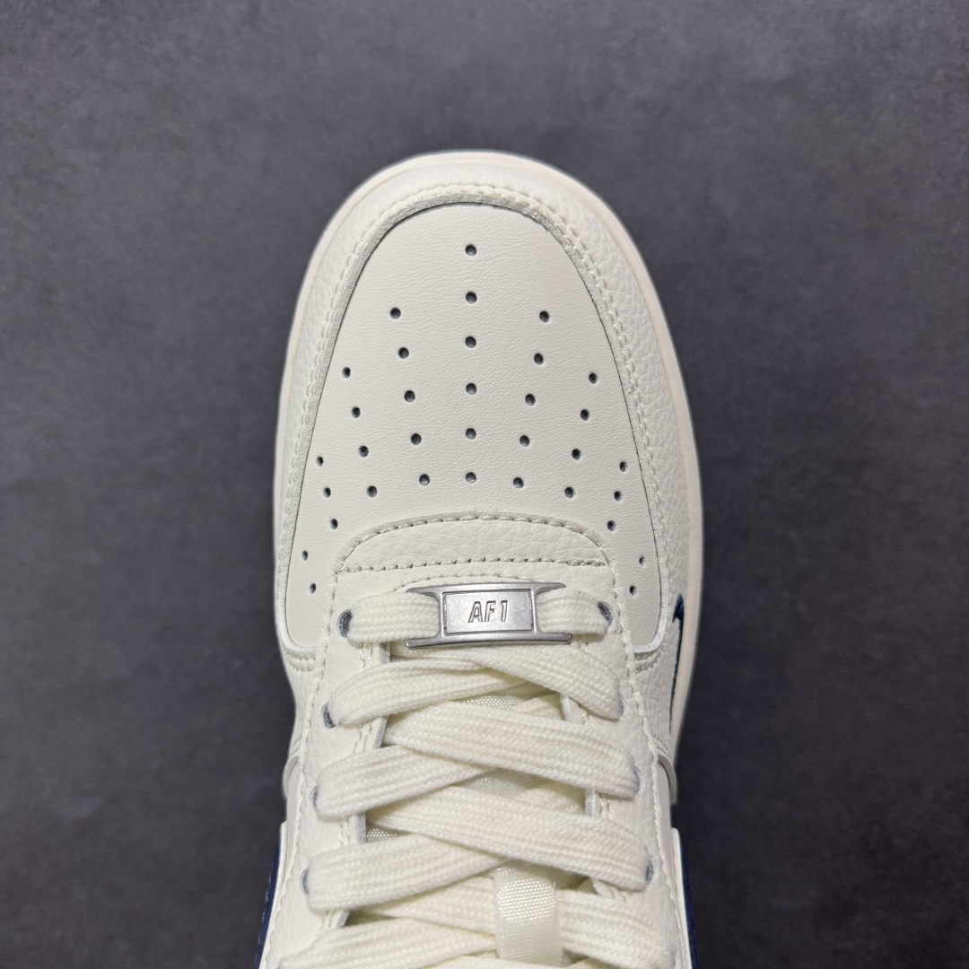 图片[7]-【定制版】Nike Air Force 1\’07 Low 北面联名 深蓝底 空军一号低帮休闲板鞋 ZH2598-318  #原楦头原纸板 原装鞋盒 定制五金配件 内置全掌气垫 原厂鞋底   尺码：36 36.5 37.5 38 38.5 39 40 40.5 41 42 42.5 43 44 44.5 45-选品中心