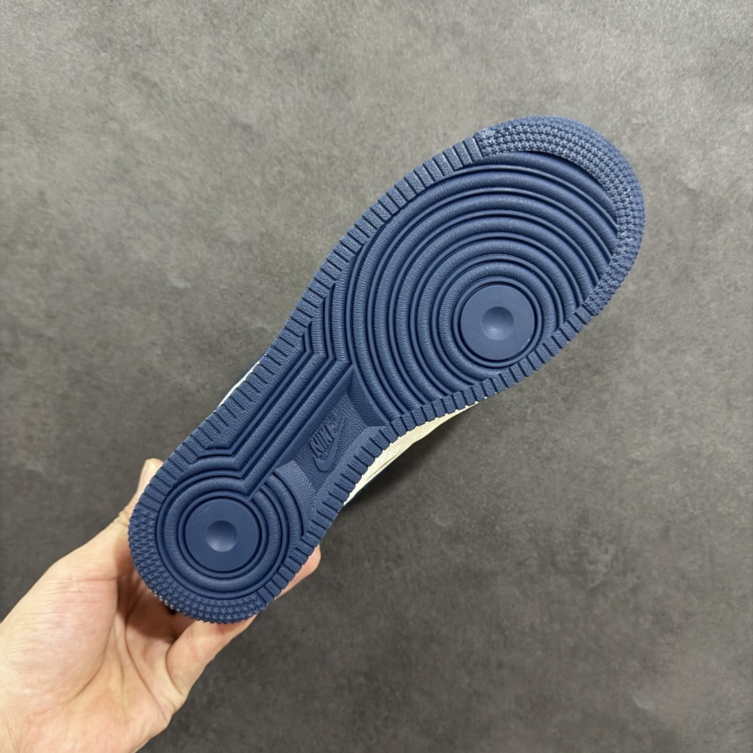 图片[8]-【定制版】Nike Air Force 1\’07 Low 北面联名 深蓝底 空军一号低帮休闲板鞋 ZH2598-318  #原楦头原纸板 原装鞋盒 定制五金配件 内置全掌气垫 原厂鞋底   尺码：36 36.5 37.5 38 38.5 39 40 40.5 41 42 42.5 43 44 44.5 45-选品中心