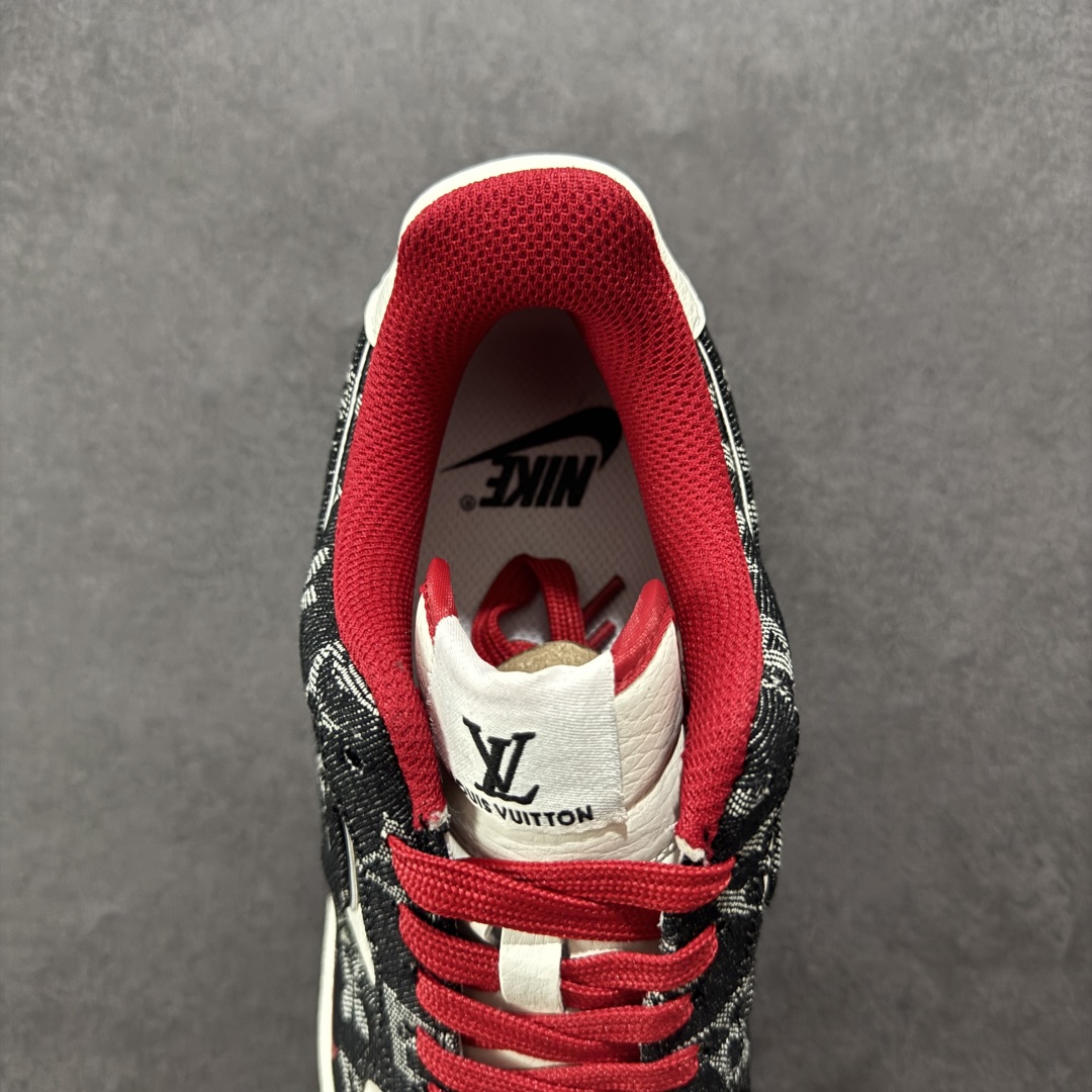 图片[7]-【定制版】Nike Air Force 1\’07 Low LV联名 黑牛仔小红勾 空军一号低帮休闲板鞋 LW9279-001  #原楦头原纸板 原装鞋盒 定制五金配件 内置全掌气垫 原厂鞋底   尺码：36 36.5 37.5 38 38.5 39 40 40.5 41 42 42.5 43 44 44.5 45-选品中心
