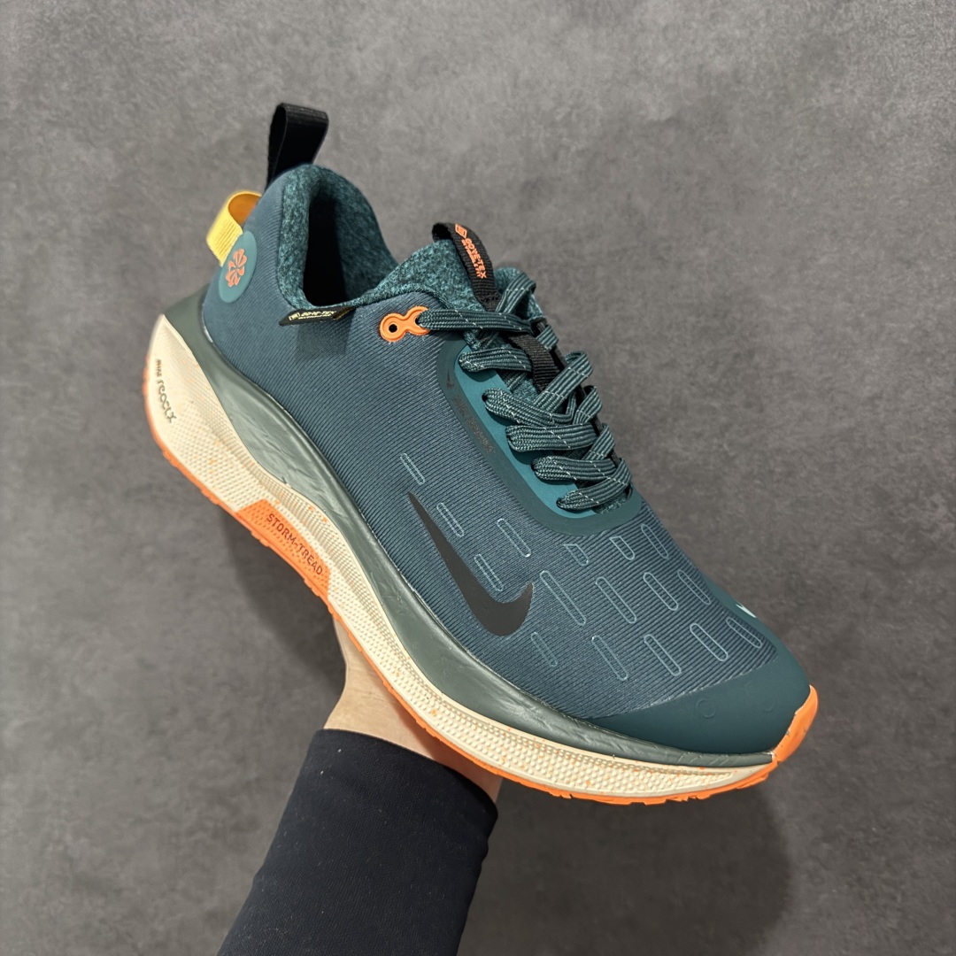 图片[3]-【公司级】NIKE Reactx X Infinty Run 4 GTX 马拉松机能风格运动鞋 简约大方的造型设计 随性休闲的时尚格调穿着舒适轻便 运动灵活自如 满足日常个性穿搭提供稳固支撑力和非凡抓地力缔造舒适非凡的迈步体验 货号： FB2204-300 尺码：36 36.5 37.5 38 38.5 39 40 40.5 41 42 42.5 43 44 45 46-选品中心