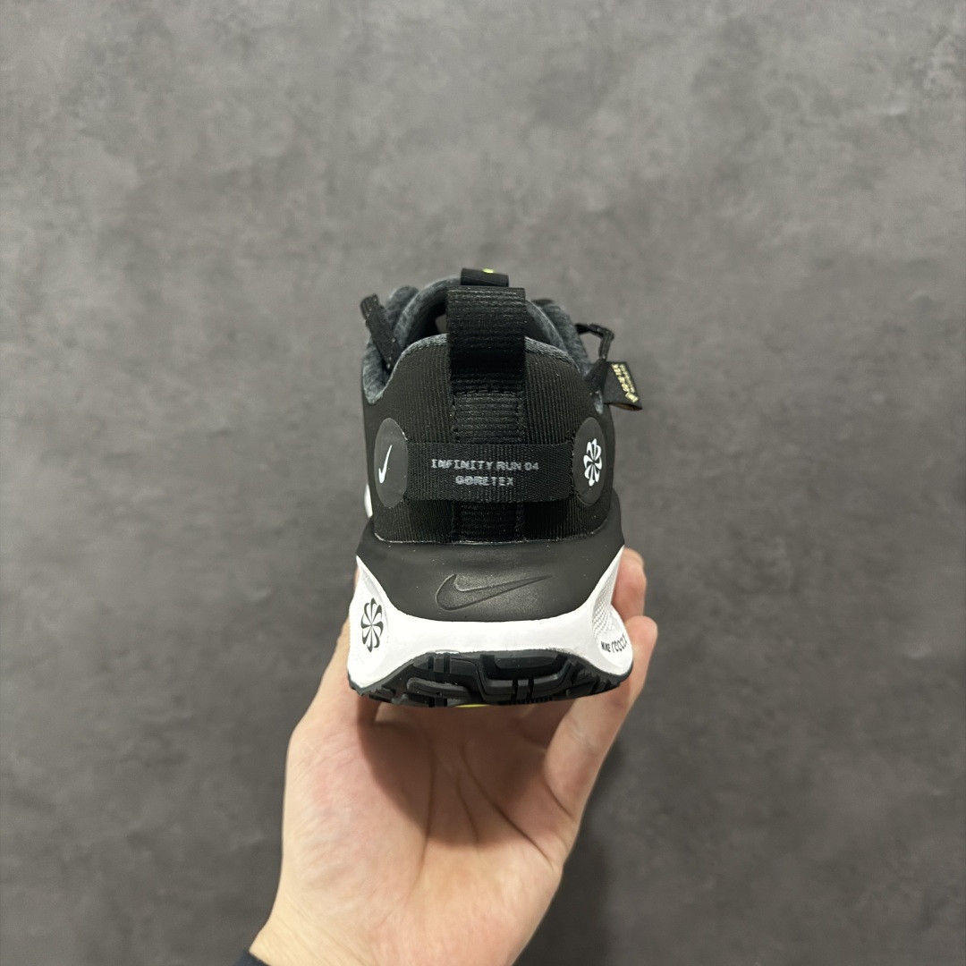 图片[4]-【公司级】NIKE Reactx X Infinty Run 4 GTX 马拉松机能风格运动鞋 简约大方的造型设计 随性休闲的时尚格调穿着舒适轻便 运动灵活自如 满足日常个性穿搭提供稳固支撑力和非凡抓地力缔造舒适非凡的迈步体验 货号： FB2197-001 尺码：36 36.5 37.5 38 38.5 39 40 40.5 41 42 42.5 43 44 45 46-选品中心