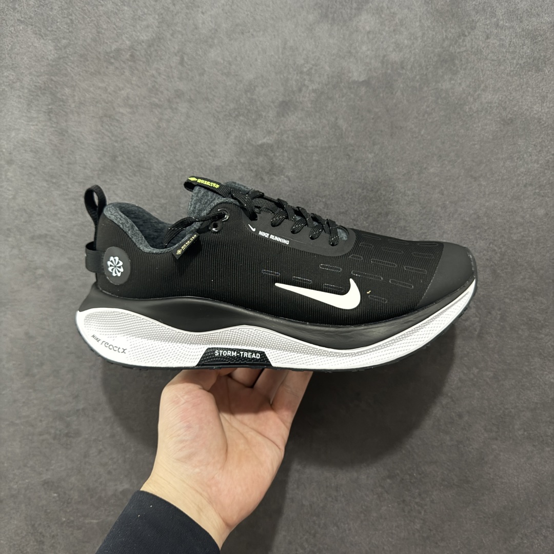 【公司级】NIKE Reactx X Infinty Run 4 GTX 马拉松机能风格运动鞋 简约大方的造型设计 随性休闲的时尚格调穿着舒适轻便 运动灵活自如 满足日常个性穿搭提供稳固支撑力和非凡抓地力缔造舒适非凡的迈步体验 货号： FB2197-001 尺码：36 36.5 37.5 38 38.5 39 40 40.5 41 42 42.5 43 44 45 46-选品中心