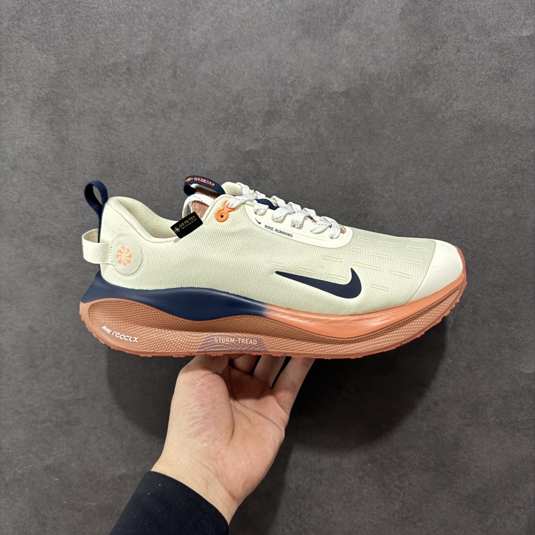 【公司级】NIKE Reactx X Infinty Run 4 GTX 马拉松机能风格运动鞋 简约大方的造型设计 随性休闲的时尚格调穿着舒适轻便 运动灵活自如 满足日常个性穿搭提供稳固支撑力和非凡抓地力缔造舒适非凡的迈步体验 货号: FB2204-600 尺码:36 36.5 37.5 38 38.5 39 40 40.5 41 42 42.5 43 44 45 46-选品中心