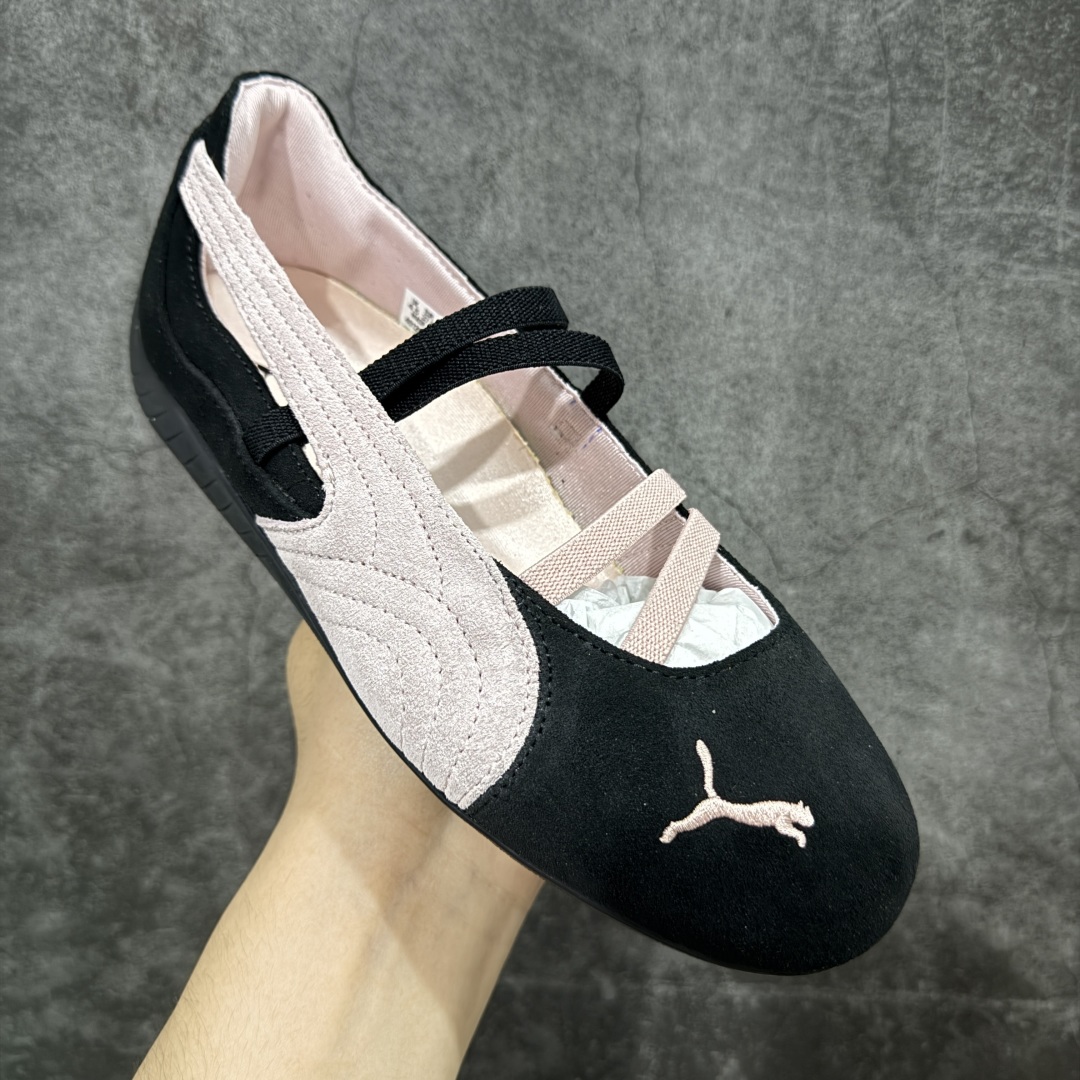 图片[3]-【Top纯原】Puma Speedcat 舒适百搭 低帮 芭蕾鞋 #朴彩英 rose 同款 配色酷感拉满 低帮设计超显脚踝纤细，上脚轻盈又舒适。不管日常出街还是运动都适配，防滑耐磨超抗造。 货号：401287-02 尺码：36-40-选品中心