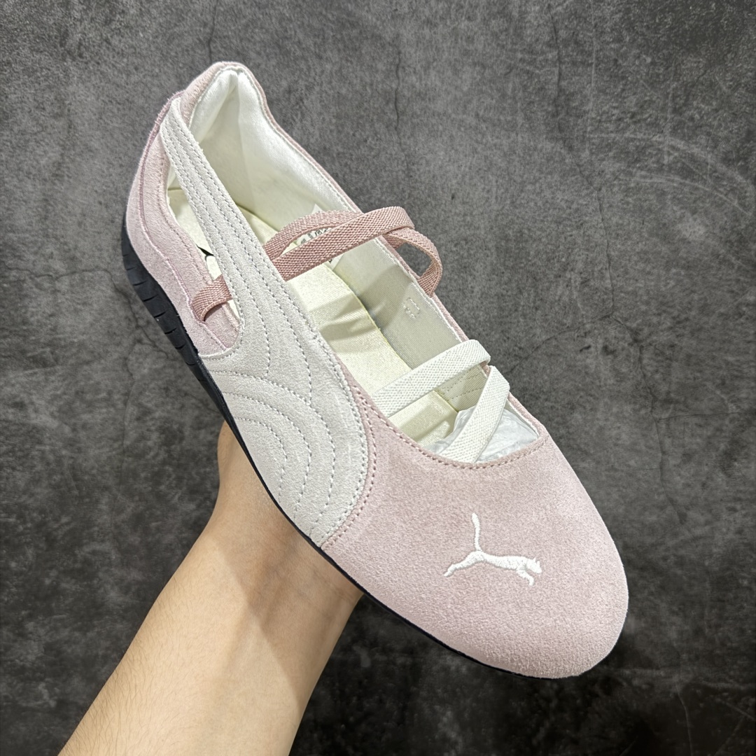 图片[3]-【Top纯原】Puma Speedcat 舒适百搭 低帮 芭蕾鞋 #朴彩英 rose 同款 配色酷感拉满 低帮设计超显脚踝纤细，上脚轻盈又舒适。不管日常出街还是运动都适配，防滑耐磨超抗造。 货号：401287-01 尺码：36-40-选品中心