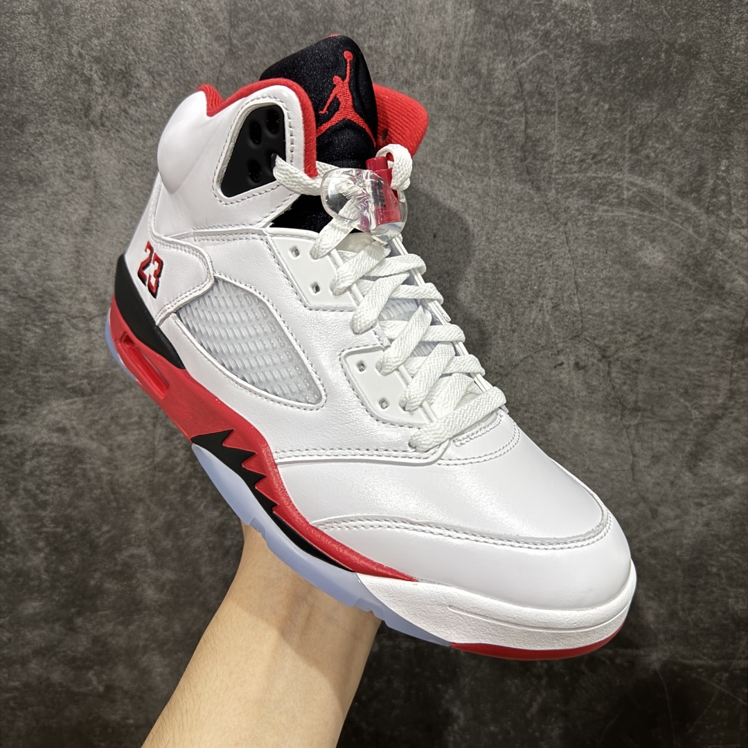 图片[3]-【PK纯原】Air Jordan 5 Retro \”Fire Red Black Tongue\” AJ5 乔5流川枫 火焰红 篮球鞋 HQ7978-101 国内一线大厂出品 匠心打造 原厂皮料原厂数据 全新纸板 模具打造 外贸 平台高端零售专供品质 品质毋庸置疑 一眼正品既视感 细节均已解码 尺码：40 40.5 41 42 42.5 43 44 44.5 45 46 47.5-选品中心